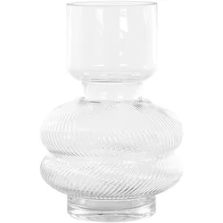 Blumenvase RODIA Glas 24 cm Transparent