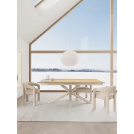 Actona Heaven 240 x 76 x 100 cm beige/grau