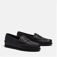 Timberland CLASSIC BOAT LOAFER SHOE Bootsschuh Classic Boat Loaferschuh aus Timberland Premium Leder schwarz 46 EU