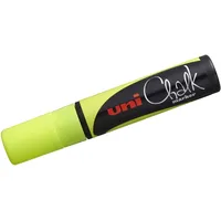 Uni-Ball Chalk PWE-17K neongelb Keilspitze, wasserfest - Marker -