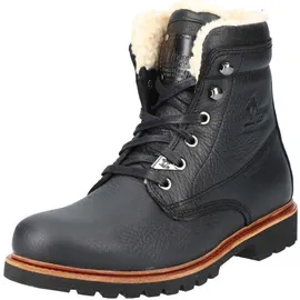 Panama Jack Panama 03 Aviator Herren Warm gefüttert Classics Kurzschaft Stiefel - schwarz 46