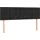 vidaXL Boxspringbett 140 x 190 cm Schwarz