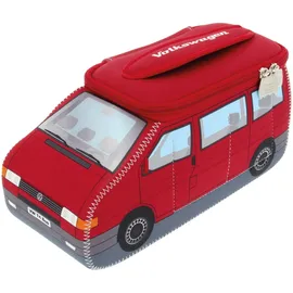 VW Collection T4 Bus 3D Universaltasche, Neopren, rot