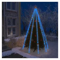 vidaXL Lichterkettennetz LED 4 m Blau