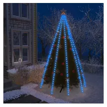vidaXL Lichterkettennetz LED 4 m Blau