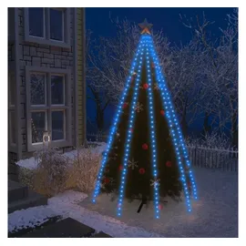 vidaXL Lichterkettennetz LED 4 m Blau