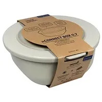 Koziol Frischhaltedose Connect 6,5 cm hoch beige, 1 St.