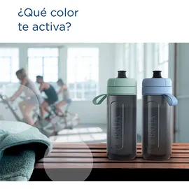 Brita Active grün 2-Scheiben-Filterflasche, Wasserfilter, Grün