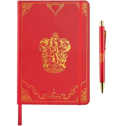 Geschenkset Harry Potter - Gryffindor (Notizbuch, Kugelschreiber)