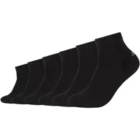 s.Oliver Kurzsocken 6er Pack Schwarz 43-46