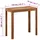 vidaXL Bartisch Massivholz Akazie 110 x 55 x 106 cm Honigfarben