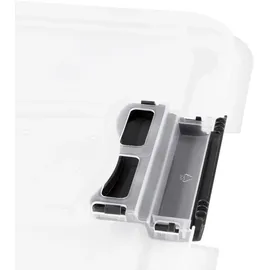 KEEEPER Aufbewahrungsbox cornelia 39,5 x 29,5 x 9,5 cm 3-tlg. transparent