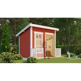 Lasita Maja Kinderspielhaus Flipp Schwedenrot 160 cm x 200 cm