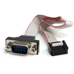 StarTech.com 10 Pin Motherboard Pinheader auf serielles DB9 Kabel - Interner Pin