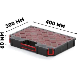 Kistenberg Sortimentsbox TAGER ORGANIZER - Schwarz