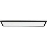 BRElight LED Panel »Milton«, 25 x 96 cm, 24 W, 3200 lm, 4000 K, IP44, schwarz