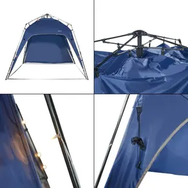 [pro.tec]® pro.tec Pavillon, Barendrecht 250x250x190cm Blau
