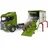 Bruder 03548 - Scania Super 560R Tiertransporter mit Rind Grün/Weiß 1:16