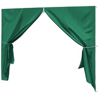 paramondo Seitenwand-Tür mit Reißverschluss für Faltpavillon Basic oder Premium grün