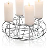 JUSTINUS Dekokranz LIFESTYLE, Ø Grau