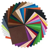 loklik Felt Sheet Bundle 1.0 mm, - Mix Color - 42 pack