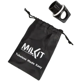 milKit Tubeless Booster Kit - mobiles Tubeless Reifen Reparatur Kit - 0,75 Liter - schwarz