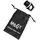 milKit Tubeless Booster Kit - mobiles Tubeless Reifen Reparatur Kit - 0,75 Liter - schwarz