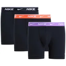 Nike Boxer Brief 3PK Schwarz / Rosa / Mehrfarbig S