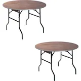 Essentials Bankettisch/Klapptisch holz rund Ø 183 cm, 20183