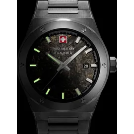 Swiss Military Sidewinder Forged Carbon Quarz Leder 43 mm SMWGH0003601