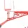 vidaXL Basketball-Rückwand-Set bunt 180 x 150 cm
