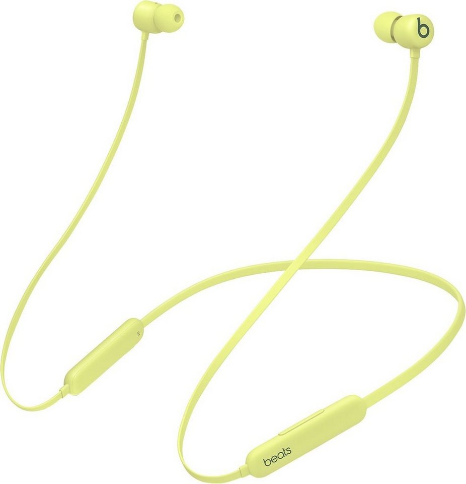 Beats by Dr. Dre Beats Flex wireless In-Ear-Kopfhörer (Freisprechfunktion, Rauschunterdrückung, Sprachsteuerung, Bluetooth, mit Apple W1-Chip) gelb
