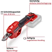 Einhell GE-LS 18 Li - Solo inkl. Systemkoffer E-Case S-F