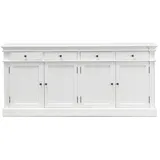 VCM Amaretta 186 x 86 x 45 cm Antik Weiß