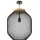 Paco Home TRAPU 1-flg. 40 cm schwarz Holz Metall
