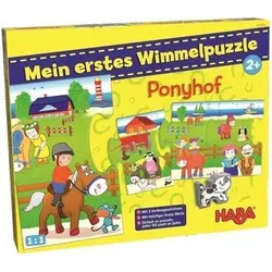 HABA 303704 Mein erstes Wimmelpuzzle – Ponyhof