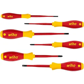 Wiha Schraubendreher-Satz SoftFinish electric slimFix 6-tlg. PH1