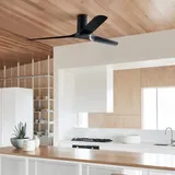 LUCCI AIR Londo 132 cm Deckenventilator Schwarz