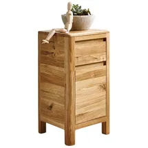Main Möbel Kommode 30 x 60 cm Kernbuche massiv / Beige