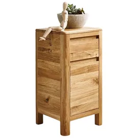 Main Möbel Kommode 30 x 60 cm Kernbuche massiv / Beige