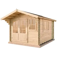 Alpholz Gartenhaus Gabriel-34 358 x 467 cm, Natur