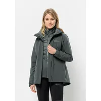 Jack Wolfskin Luntal 3IN1 JKT W«, mit Kapuze Jack Wolfskin slate-green