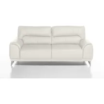 Mivano Mid.you 3-Sitzer-Sofa, Weiß, Metall, 210x92x96 cm, Made in EU, Wohnzimmer, Sofas / Couches, Sofas, 3-Sitzer Sofas