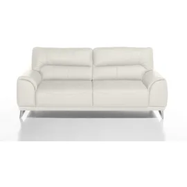 Mivano Mid.you 3-Sitzer-Sofa, Weiß, Metall, 210x92x96 cm, Made in EU, Wohnzimmer, Sofas / Couches, Sofas, 3-Sitzer Sofas