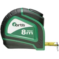 Fortis Taschenbandmaß Bandstopp 8mx25 mm