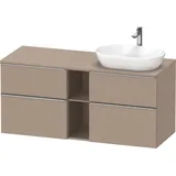 Duravit D-Neo Konsolenwaschtischunterbau wandhängend Leinen Matt 1400x550x664 mm - DE4970R70750000 DE4970R70750000
