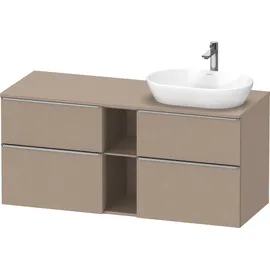 Duravit D-Neo Konsolenwaschtischunterbau wandhängend Leinen Matt 1400x550x664 mm - DE4970R70750000 DE4970R70750000