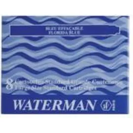 Waterman Füllerpatronen Standard Serenity Blue 8 Stück