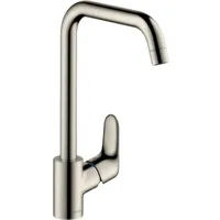 Hansgrohe Focus M41 EcoSmart 1jet, Edelstahl-Optik