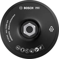 Bosch Stützteller mit Klettverschluss zum Befestigen von Schleifblättern 115